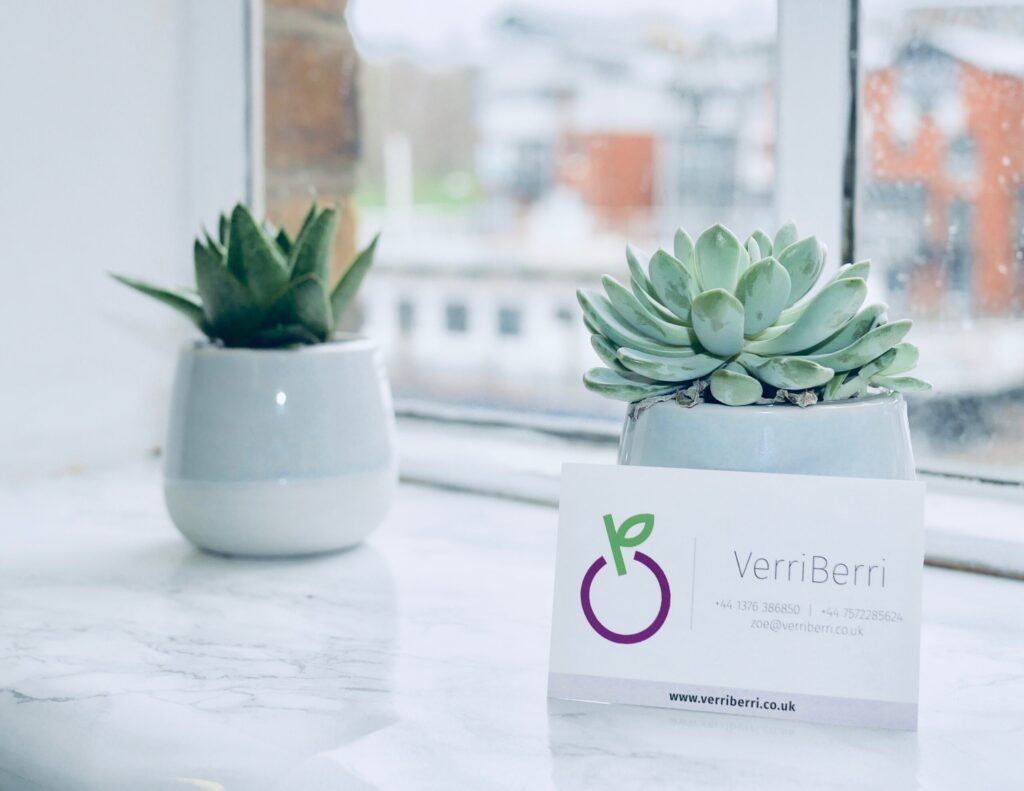 Image of business card displaying our digital media marketing agencies logo