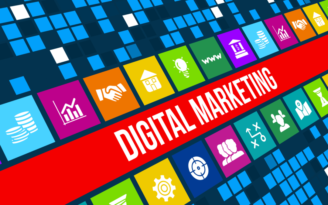 Image to introduce our blog tiled 'Digital Media Marketing'